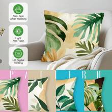 4pcs/Set Boho Tropical Palm Tree Print Cushion Cover 45*45cm - Multicolor - View 4