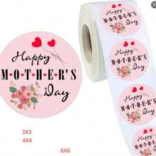 15/29/42pc PVC Sticker Customizable Mother's Day Stickers, Personalized Stickers For Cards, Mother's Day Gift Stickers, Custom Sticker Labels, Personalized Mother's Day Cards For Gifts - Multicolor - View 2