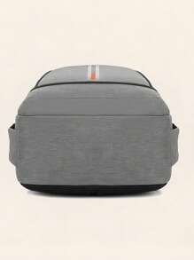 Casual Solid Color Large Capacity Men's Backpack, Suitable For School, Travel, Vacation Backpack For Travel Bag Laptop - Multicolor - View 7