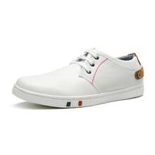 Men's Fashion Sneakers Flexible And Soft - 白色 - 查看 2
