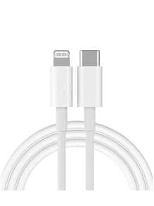 Cable USB-C Lightning de 1M carga rápida - Blanco - Ver 1