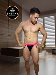 SHERNY TANGA SEXY PARA CABALLERO - Negro - Ver 3