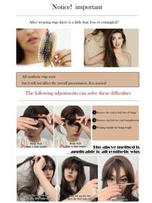 7JHH WIGS Gorgeous Extra Long Wavy Purple Wig For Women, Violet Fluffy Wave Curly Wigs With Curtain Bangs,Synthetic Fiber Full Machine Wigs For Music Festival Party, Y2k Streetwear Daily Use All-Match Fashion Accessories 30 Inch - Màu tím - Xem 10