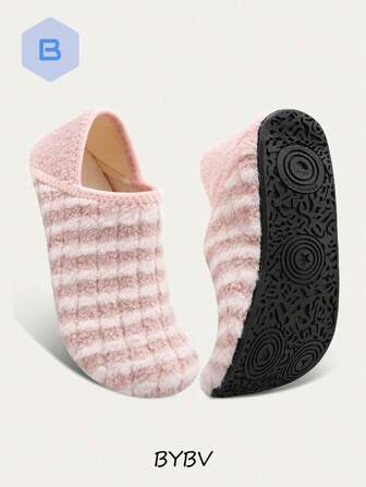 Cozy Adult Home Slippers With Non-Slip Rubber Sole - Ultra Soft, Lightweight, Warm, And Comfortable Indoor/Outdoor House Shoes - Perfect For Men And Women