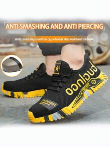 Chaussures / Chaussures homme / Chaussures femme / Chaussures de sécurité neutres pour le travail. Bottes de sécurité basses avec fonction anti-écrasement et anti-perforation, embout en acier. Chaussures de travail confortables et respirantes avec semelles souples, pour le port toute saison ou les randonnées et voyages extérieurs. Chaussures de sécurité pour la protection des pieds sur les chantiers industriels, extérieurs et de construction. Chaussures à la mode pour hommes et femmes.