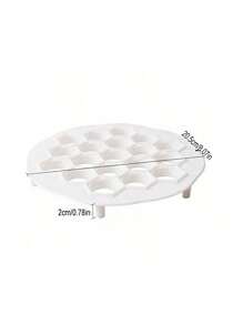 2 Pieces / 1 Piece 19-Hole Chinese-Style Simple And Convenient Dumpling Mold, Kitchen Pasta Machine, Italian Dumpling Making Mold, Suitable For Homemade Dumpling Skins And Fillings, Pastry Tools DIY Dumpling Tools - Dumpling Mold - 19-Hole Dumpling Machine - Dumpling Plastic Set - Easy Dumpling Press Mold - Quick And Fun Dumpling Making - White - View 11