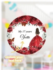 1~100pcs 4cm Custom Stickers,Personalized Photo Stickers Labels, Wedding Stickers, Photo Labels, Birthday Party Stickers, Personalized, Custom, Celebration Labels, Pictures Custom Photo Sticker, Personalized Picture Sticker For Anniversaries, For Valentine's Day Mother's Day Birthdays Children's Day Father's Day, For Graduation, For Weddings, For Housewarming School, Home, Office