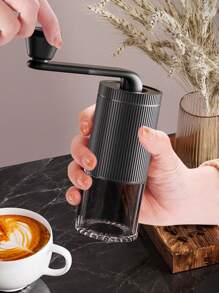 Coffee Bean Grinder, Adjustable Coarseness, Washable, Manual Ground Coffee Powder