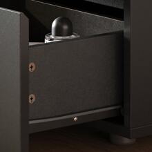 FUFU&GAGA Nightstand Bedside Table, Side Table For Small Spaces, Accent End Table With 2 Drawers For Living Room Bedroom, Black  ( 15.7"W *11.6"D* 18.9"H ) - 黑色 - 查看 9