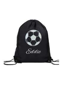 Personalized Nylon Drawstring Pocket, Can Be Printed With Name, Text Or Logo, Custom Backpack For Event Planners. This Bag Is Suitable For Daily Use By Boy And Girl, Suitable For Going Out, Exercise, Travel, Shopping, Beach And Other Occasions. - Drawstring Bag Backpack - View 4