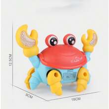 Caranguejo Brinquedo Fujão Som Luz E Movimento Envio Imediato