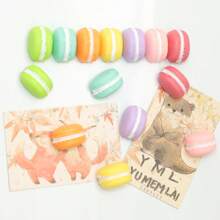 7/14pcs Fridge Magnets, Cartoon Simulation Biscuit Fridge Magnets, Kawaii Refrigerator Magnets, Whiteboard Magnets Sticker, Decorative Refrigerator Magnets, Cute Office Kitchen Magnets, Kitchen Decoration, Home Decoration, Valentine's Day Gifts