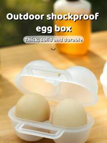 1pc Portable Egg Storage Box, For Easter Day, Egg Storage Trays - Multicolor - View 2