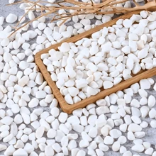 100g/500g Polished Crystal Pebble, 0.15-0.23inch Asymmetrical Decorative Aquarium Gravel, Suitable For Fish Tank, Plant Home Decor And DIY Vase Filler
