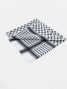 1pc Arabic Headscarf With Headband, New Unisex Desert, Dubai Tourism Retro Style, Turban Head Wrap - Multicolor - View 15