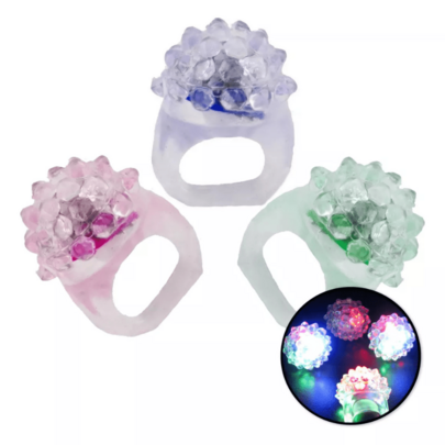 ✨ Set Of 12 LED Light Up Rings Featuring A Brilliant Crystal Design In Vibrant Colors, These Rings Are Perfect For Parties, Events, And Celebrations. Light Up The Fun And Stand Out In Style For Every Occasion!