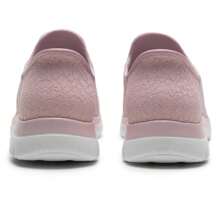 Skechers 女款休閒一腳蹬運動健走鞋，吸震透氣低筒走路鞋，適合日常穿著與旅行，150125 - 淺豆沙色 - 查看 5