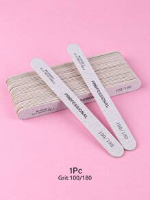 50/20/10/5/1pc 專業級指甲銼刀組，個性化美甲修復工具，指甲護理工具組，木製砂紙磨甲銼，雙面拋光銼，適用於自然指甲，也適用於足部、手部和指甲護理 - 彩色 - 查看 16
