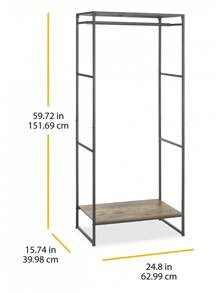 Modern Industrial Metal Wardrobe Armoire Adult Use - 1 - View 3