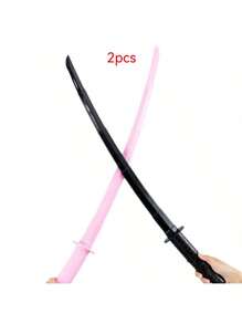 1pc 2024 New Samurai Sword, Telescopic Sword, Martial Arts Toy Sword, Extendable Length, Convenient Carry - Multicolor - View 13