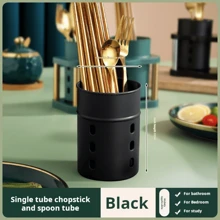 Chopstick Holder With Draining Bucket, Lightweight Luxury Home Kitchen Chopstick Storage Box - Multicolor - View 12