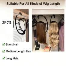 3pcs/2pcs/1pc Portable Wig Storage Stand, Detachable With Hanging Hooks To Organize And Store Wigs And Hats