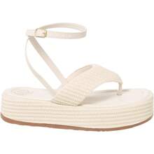 Women's Flatform Sandals Comfortable Flip Flops - Beige - View 1