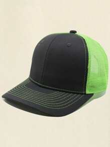 Richardson Trucker Cap | Breathable Mesh And Quick-Dry Sweatband [Custom Logo Print | Golf Fishing Hiking Camping Clothing & Corporate Team Sun Protection Hat - Customized Picture Style - View 16