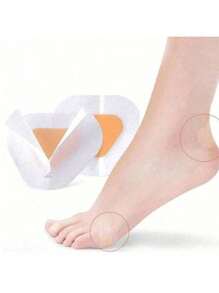 20pcs Gel Heel Protectors: Adhesive Blister Pads For Heel Liners, Shoes Stickers, Pain Relief & Foot Care Cushion Grip
