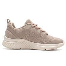 Skechers BOB'S SPORT系列女士休闲运动鞋，缓震日常旅行鞋117561-NAT - 自然色 - 查看 2