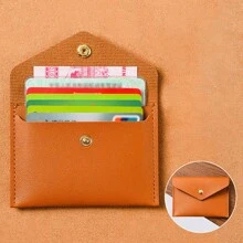 1pc Card Bag Wallet Card Holder Ultra-Thin Card Slip Mini Wallet Multifunctional Coin Bag ID Card Storage Bag, New Year's Gift, School Opening Gift, Teacher's Day Gift, Nurse's Day Gift, Christmas Gift, Neutral Style, Simple And Fashionable, For Man And Woman - Multicolor - View 7