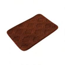 Faux Cashmere Bathroom Bedroom Toilet Door Mat Water Absorbing Anti-Slip Floor Mat For Home