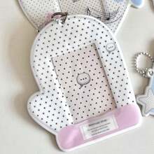 Giá đỡ thẻ ảnh Kpop dễ thương có móc khóa 3 inch giá đỡ thẻ ảnh ID mini bảo vệ văn phòng phẩm, đồ dùng học tập, trở lại trường - Nhiều màu - Xem 7
