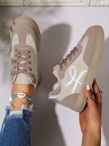 White Sneakers For Women, New Spring/Autumn Sports Running Shoes, Versatile Outdoor Casual Flat Non-Slip Loafers