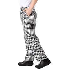 Chef Works Pantalones De Chef Tradicionales Para Hombre - Blanco y Negro - Ver 3