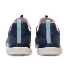 Skechers 女士運動休閒鞋緩震透氣女鞋日常旅行鞋150257-NVMT - 藍色 - 查看 5