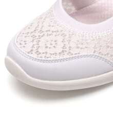 Skechers 女款運動休閒鞋 MODERN COMFORT 系列 時尚長輩鞋 避震透氣回彈 舒適輕量軟底 低筒日常通勤鞋 158763-LAV - 燻衣草色 - 查看 9