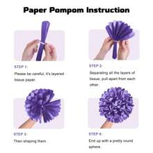 16pcs Paper Dusty Rose Pink Tissue Pom Poms Flowers For Bridal Shower, Birthday, Engagement, Bachelorettes, Valentine Decorations, Pink Party Decorations