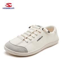 HOBIBEAR (meno di una taglia) Scarpe da running e camminata minimaliste, traspiranti e confortevoli, dalla punta larga, con una sola staffa, adatte sia per uomo che per donna