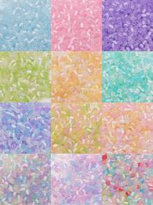 300-2700 件猫眼珠、4 毫米种子珠、用于珠宝制作的玻璃珠、多种颜色、圆珠 DIY 工艺珠套件、串珠和珠宝制作 - 友谊手链配件