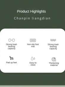 Büro Fußablage, Fußhocker, Fußhocker unter dem Tisch, Fußablage um Beine nicht zu kreuzen, Fußablage zum Abstellen des Fußhockers, Massagehhocker Sommer Aufbewahrungsorganizer Geschenk