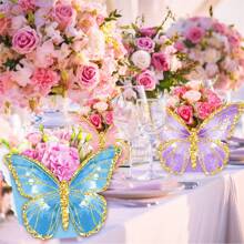 12pcs Butterfly Centerpieces Butterfly Floral Boxes Party Favor Boxes Butterfly Table Decorations For Shower Bridal Shower Wedding Birthday Tea Party