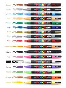 Bolígrafo marcador de pintura Uni Paint Pen PC-3M de punta fina 0.9-1.3mm para pintura, graffiti, anime, publicidad y dibujo artístico