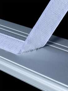 Cortina antimosquitos autoadhesiva, pantalla de malla invisible de nano, red retráctil reforzada para uso doméstico, fácil instalación