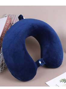 Cuscino da collo a forma di U in memory foam, caldo e confortevole, supporto per il collo, portatile per studenti, adulti, aereo, ufficio, auto
