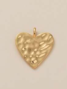 1PC Lucky Biscuit With Opening And Closing, Flower Love, Eight Pointed Star, Sun DIY Handmade Pendant, Women's Gift, Gold Plated