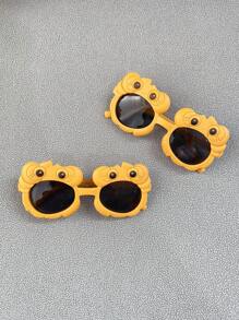 2pcs Casual Cartoon Character Eyeglasses, Suitable For Everyday Wear - Multicolor - View 4