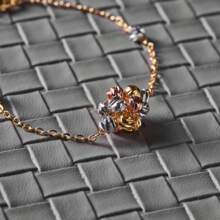 Bộ 3 hạt cườm Ý ba màu, vòng cổ vuông dài và ngắn hai lớp màu xanh Thổ Nhĩ Kỳ, hoa tai, vòng tay cho nữ, đeo hàng ngày - bộ 3 món - Xem 3