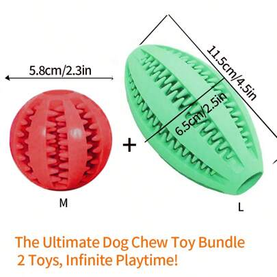 PETSIN 寵物狗咀嚼玩具清潔牙齒小吃球寵物狗玩具球天然橡膠超級堅韌互動彈跳寵物用品