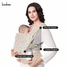 1pc Multi-Function 4-In-1 Baby Carrier, Adjustable Comfortable Front And Back, Portable All-Season Use, Handy Babywearing Tool For Moms - 1-pack Baby Carrier - View 3
